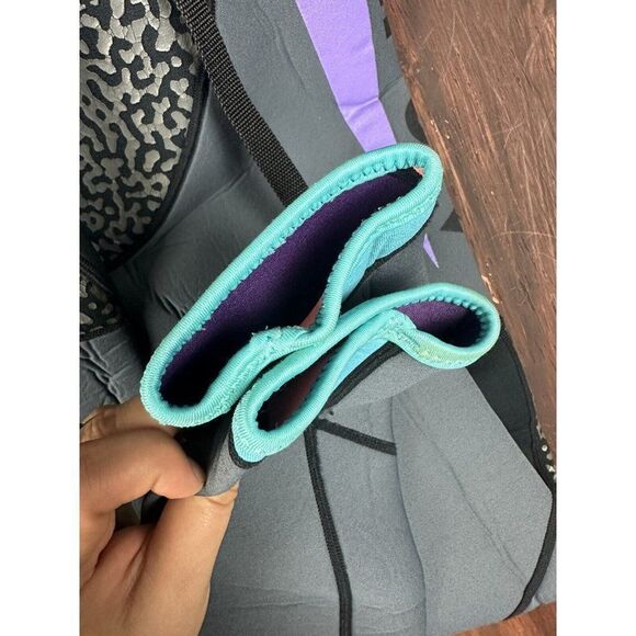 Nike Aqua Gear Full‎ Body Wetsuit Womens Medium Elephant Print Vintage 80s 90s - Picture 14 of 16